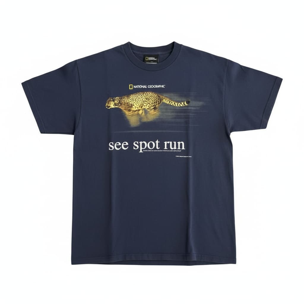 National Geographic See Spot Run Cheetah T-Shirt
